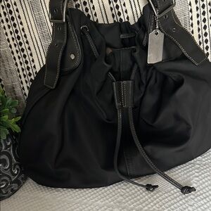 Coach Ballistic nylon hobo Bag EUC